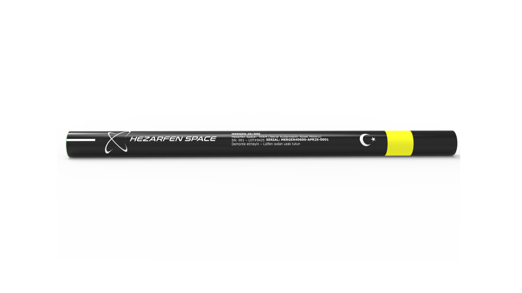 MERGEN40-600 Katı Yakıtlı Roket Motoru